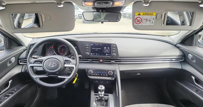 Hyundai Elantra cena 84900 przebieg: 26431, rok produkcji 2021 z Nisko małe 211